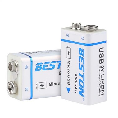 9V USB batareya